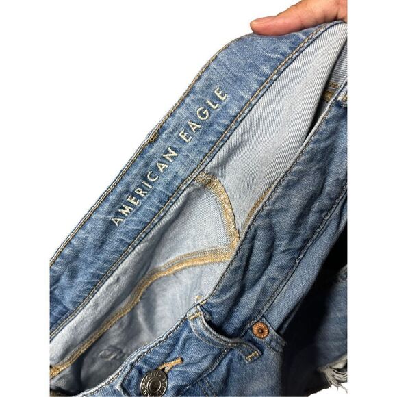 American Eagle Distressed Tom Girl Shorts Size 8‎ - Picture 6 of 8